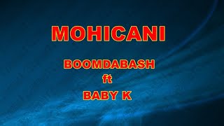 MOHICANI BOOMDABASH ft BABY K demo base KARAOKE [upl. by Mundford395]