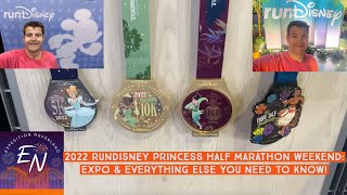 2022 runDisney Princess Half Marathon Weekend  Expo amp everything else you need to know [upl. by Aikimat]