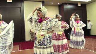 Panama Day 7 Traditional Panamanian Music and Dance at the Farewell Dinner [upl. by Ailb]