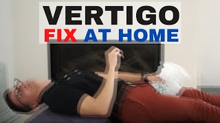 How to Fix CURE VERTIGO BPPV at Home  How To Do the Epley Maneuver [upl. by Beatrix]