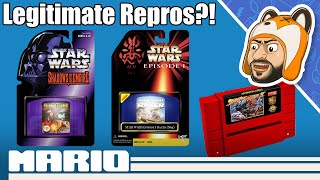 Whats the deal with these N64 amp SNES reproduction carts [upl. by Erodaeht]