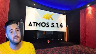 Une SALLE DE CINÉMA dans un APPARTEMENT Cest POSSIBLE  Dolby ATMOS  4K  Yamaha JVC JMLAB [upl. by Leela]