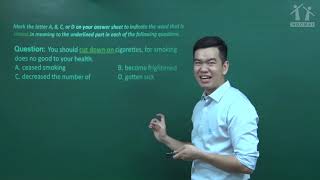 PP làm bài Dạng bài Từ đồng nghĩa trái nghĩa  Lớp 12  Thầy Phạm Trọng Hiếu  PENM 2019 [upl. by Attenahs]