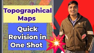 Toposheet Quick Revision  Interpretation of Topographical Maps  Class 10 ICSE [upl. by Carlock]