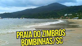 BOMBINHAS SANTA CATARINAPRAIA DE ZIMBROS [upl. by Tamqrah]