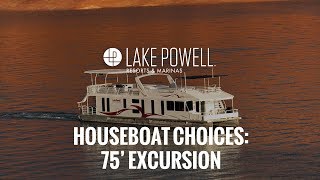 75 Excursion Lake Powell Houseboat [upl. by Goldstein13]