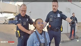 Racist Woman Arrested After Attacking Senior Citizen at the Airport [upl. by Ahusoj895]