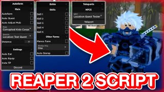 NEW REAPER 2 SCRIPT GUI REAPER 2 SCRIPTHACK PASTEBIN 2022 NO LINKVERTISE [upl. by Ynahirb545]