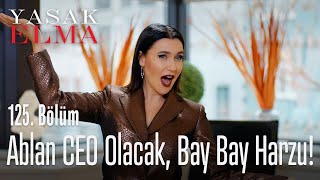 Ablan CEO olacak bay bay Harzu  Yasak Elma 125 Bölüm [upl. by Illac]