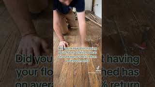 Why would you refinish your hardwood floors if youre selling your house [upl. by Trainor]