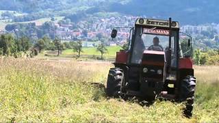 Zetor 12145  Poettinger Novadisc 225 HD [upl. by Lordan129]