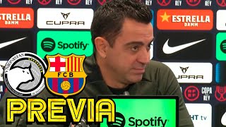 RUEDA PRENSA XAVI UNIONISTAS v FC BARCELONA [upl. by Jair]