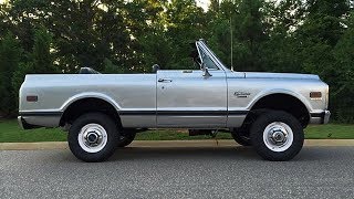 1970 Chevrolet K5 Blazer CST 350 4x4 Body Off Restoration Project [upl. by Creighton]