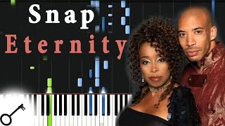 Snap  Eternity Piano Tutorial Synthesia  passkeypiano [upl. by Fernand]