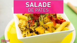 Salade dété aux pennes amp poivrons grillés  regalfr [upl. by Kushner228]