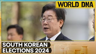 South Korean elections 2024 Oppn Democratic Party set to win landslide victory  World DNA LIVE [upl. by Assetak]