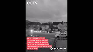 Irish Gypsy Fight Video  Taxing Tom Ward amp Travellers threaten family with M×chetes in Ireland [upl. by Merwin56]