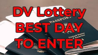 DV Lottery  Best Day TO ENTER The Greencard Lottery [upl. by Isac51]