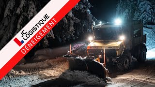 Déneigement avec lUnimog [upl. by Hazard]