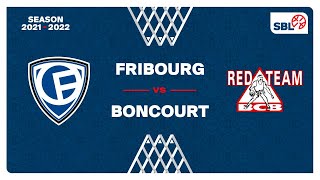 SB League  Day 8 FRIBOURG vs BONCOURT [upl. by Hylton]