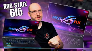 Visual LINDO e BATERIA INFINITA mas por um custo alto  ASUS ROG Strix G16 [upl. by Tse]