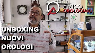 Unboxing Disimballaggio Nuovi Orologi per la mia collezione [upl. by Hungarian]