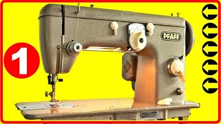 Pfaff 230  Pfaff 332  Sewing Machine Service And Assembly Part One  Sewing Machine Restoration [upl. by Euqinemod340]