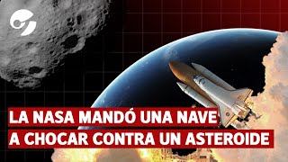 La NASA envió la nave DART para chocar contra un asteroide en una misión conjunta con Space X [upl. by Ahsilra]