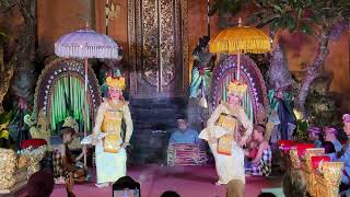 Legong amp Barong Dance Ubud Palace  Bali Indonesia [upl. by Ariek]