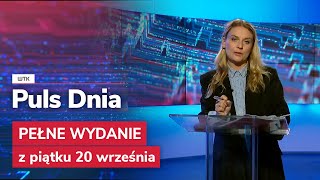 Puls Dnia z piątku 20 września [upl. by Lindgren]