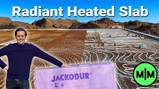 Insulated Concrete Slab with Radiant Heating  Max Maker Dream Workshop Ep4 [upl. by Angelita]