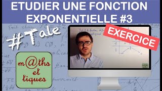 Etudier une fonction exponentielle 33  Représentation  Terminale [upl. by Dunton]