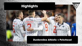 Highlights  14012023  vs Peterhead [upl. by Aihsrop327]