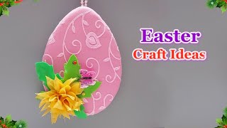 Easy Budget Friendly Easter Decoration idea with simple materials  DIY Easter craft idea🐰18 [upl. by Neahs]