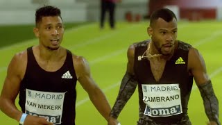 Wayde van Niekerk Loses In First 400m Race of 2021 [upl. by Hgielsa]