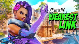 How to Play Reworked Sombra from a Top 50 Sombra Player  UNCUT UNRANKED TO GM GAME 4 [upl. by Boehike]