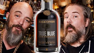 Balcones True Blue Cask Strength SF Wine Trader Single Barrel Review [upl. by Bernete]