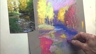 Pastel Painting Impressionist Style [upl. by Yborian]