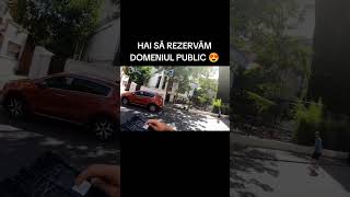 Rezervare parcare bucuresti romania masina motor moto trafic politie bicicleta pieton [upl. by Htezzil]