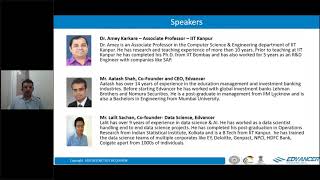 What is AI amp Analytics by IIT Kanpur amp Edvancer [upl. by Atikat57]