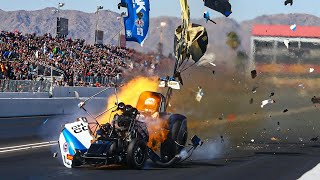 Worst Drag Racing Crashes EVER [upl. by Ilene654]