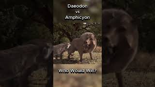 Daeodon vs Amphicyon daeodon amphicyon [upl. by Landing]