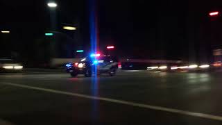 Night Code 3 Chevy Tahoe PPV x2 Responding  Menifee Police [upl. by Nosreip398]