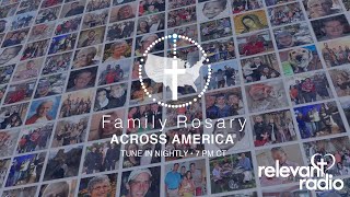 Family Rosary Across America  LIVE  Wednesday November 22 2023 [upl. by Letniuq]