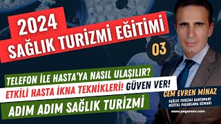 Telefon ile Hasta’ya Nasıl Ulaşılır Etkili Hasta İkna Teknikleri Güven Ver Sağlık Turizmi Eğitimi [upl. by Samuele60]