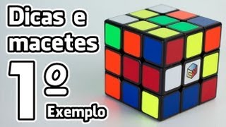 CUBO MÁGICO AVANÇADO  EXEMPLO 1  DICAS E MACETES [upl. by Ellahcim919]