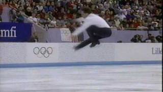 Kurt Browning 1994 Olympics LP Casablanca no commentary [upl. by Leamsi]