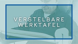 Fitform verstelbare werktafel  Verkrijgbaar bij Voorbrood Meubelen [upl. by Rivkah]