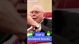 5 BEST DIVIDEND Stocks To Buy And Hold Forever [upl. by Pettiford]