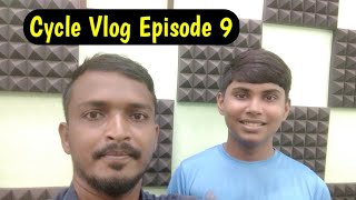 cycle vlog episode 9  views of rithik 1st interview  selva vlogs [upl. by Azil]